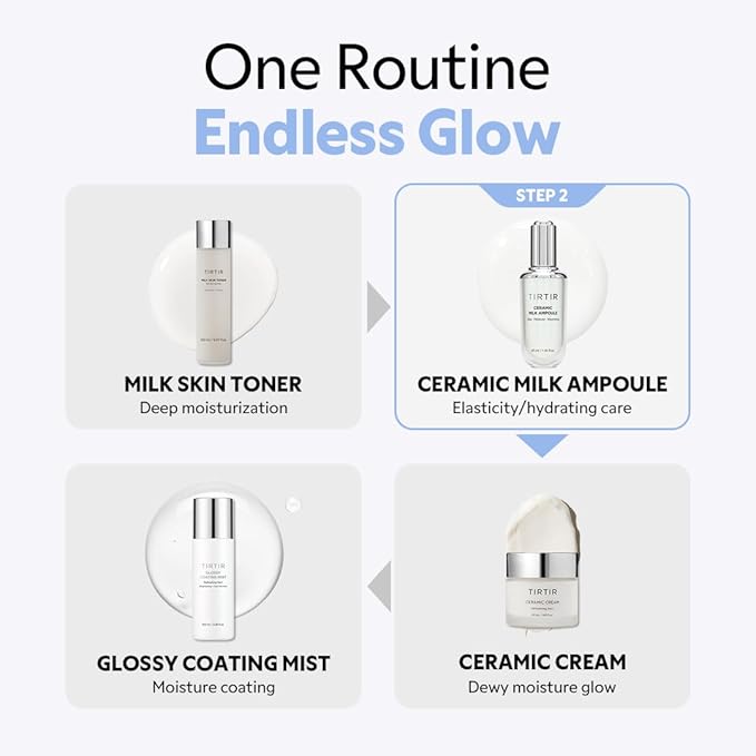 TIRTIR Ceramic Milk Ampoule (1.01 Fl Oz)