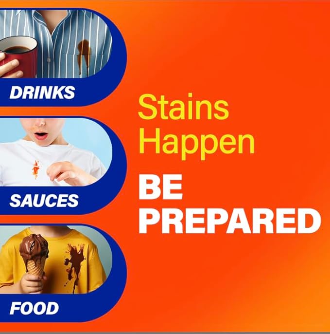 Tide Stain Remover for Clothes, Tide To Go Pen, Instant Stain & Spot Remover for Clothes, Travel & Pocket Size, 5 Count (Pack of 1) (Packaging May Vary)