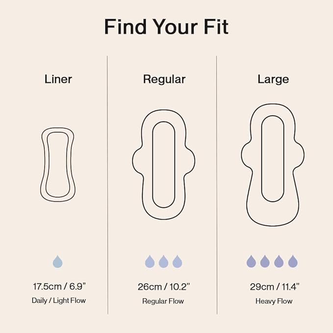 SANDIS Feminine Pad for Women - Regular 56 Count 100% Organic Cotton Ultra Thin with Wings for Periods Menstrual Pads Sanitary Napkins Super Absorbency Leak Protection