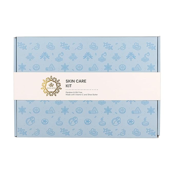 Ylang 23 Pcs Facial Skin Care Kit, Bath and Body Gifts for Women & Men, Spa Kit, Gift Baskets, Birthday Gifts For Women, Cream, Face Oil, Sheet Mask, Gel Eye Mask, Christmas, Valentines, Mother Day