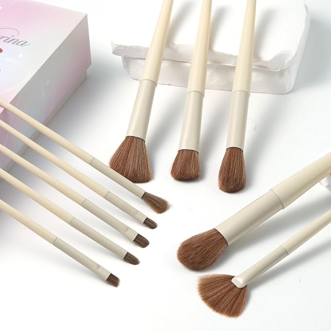 Body Makeup Brush Set Professional & Tools Beauty Travel Essentials for Women