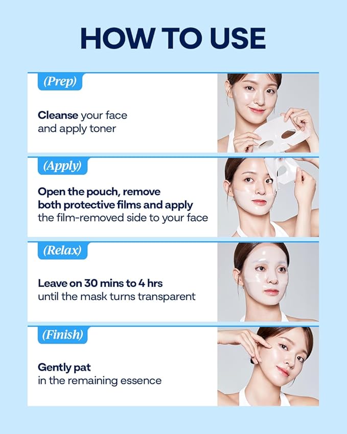 PDRN Collagen Gel Mask - Korean Overnight Face Mask for Firming & Deep Hydrating | Biome PDRN for Skin Elasticity | Korean Skin Care for Sensitive Skin | Fragrance-Free |1.23 oz, 4EA