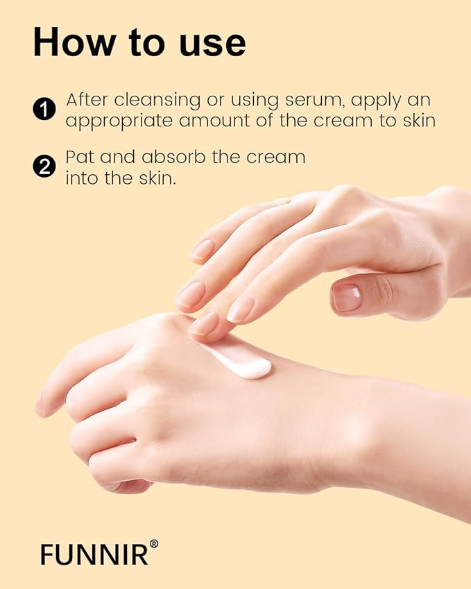 Snail Mucin Moisturizer 92%, Lightweight Moisturing Cream, 100g, Youthful and Radiant Formula, Repair Face Cream for All Skin Types, Skincare Products