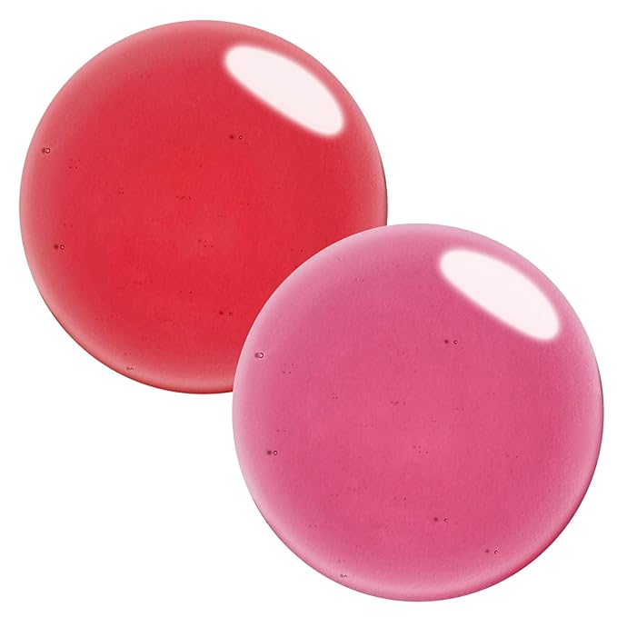 NOONI Korean Lip Oil Set - Appleberry & Applefig | Long-Lasting, Moisturizing, Plumping, Revitalizing for Dry Lips, Waterproof, No Peel Off, 0.12 FL Oz x 2ea