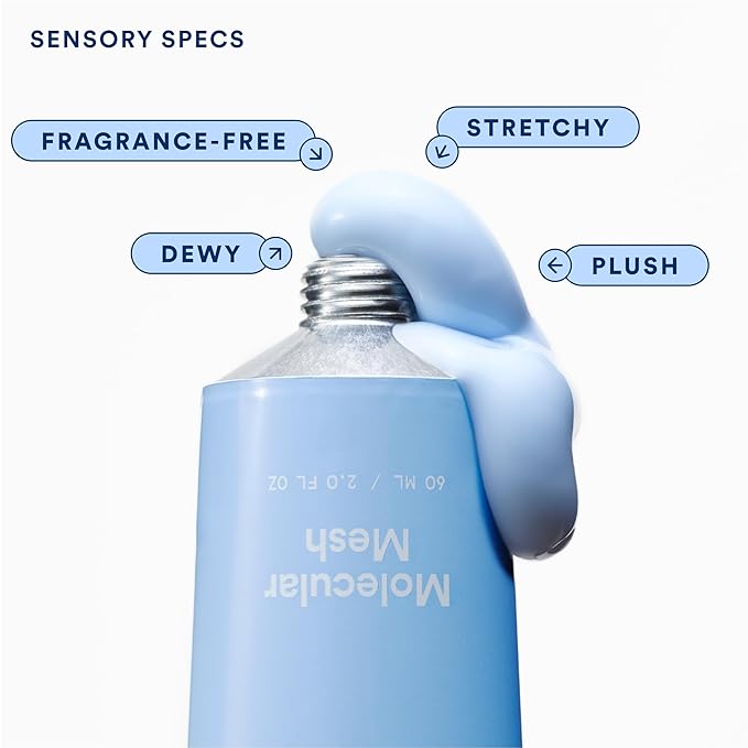 Experiment Molecular Mesh Barrier Repair Moisturizer – Soothing Lightweight Face Cream for Strength, Redness & Irritation - Ectoin, Phytosphingosine, Centella 2 FL OZ - Vegan for Sensitive Skin