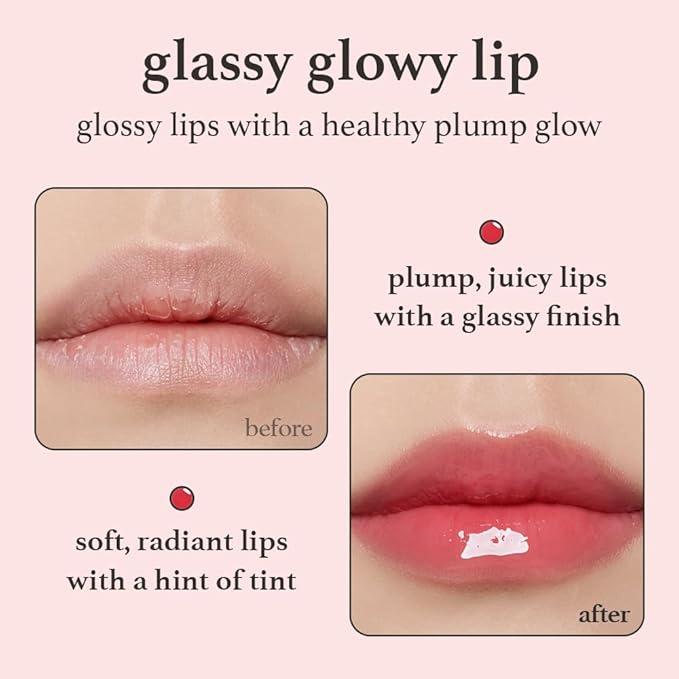 NOONI Korean Lip Oil Gift Set + Appleplum + Appleberry Lip Oil