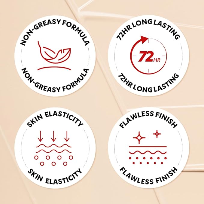 TIRTIR Mask Fit Red Cushion Foundation | Full coverage, Weightless, Skin fit, Satin Glow Finish, Korean Makeup, beauty, Tattoo cover up, Buildable (#27N Camel, 0.63 Fl Oz)