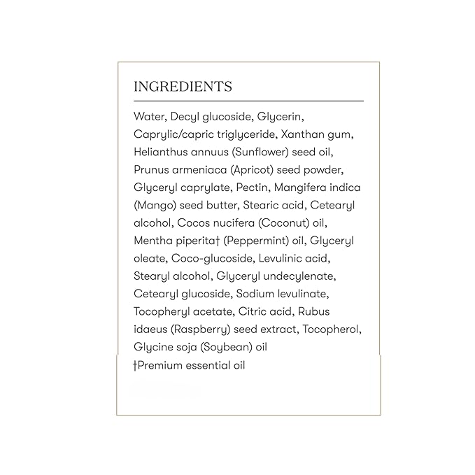 Young Living - Satin Facial Scrub Mint 2 oz | Gentle Exfoliation & Skincare | Dead Skin Removal & Renewal | Bright Complexion | Suitable for All Skin Types