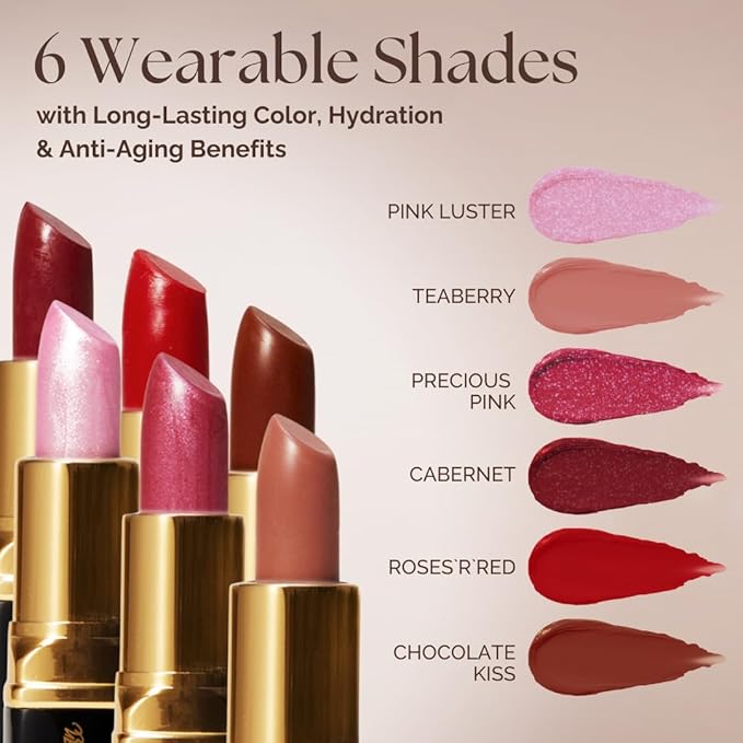 Essence Of Argan Precious Pink Lip Stick for Cracked and Dry Lips -100% Organic Shea Butter, Argan,Jojoba & Grapeseed Oil - Hydrating Long Lasting Lipstick - Deep Moisturizing Pink LipStick for Women