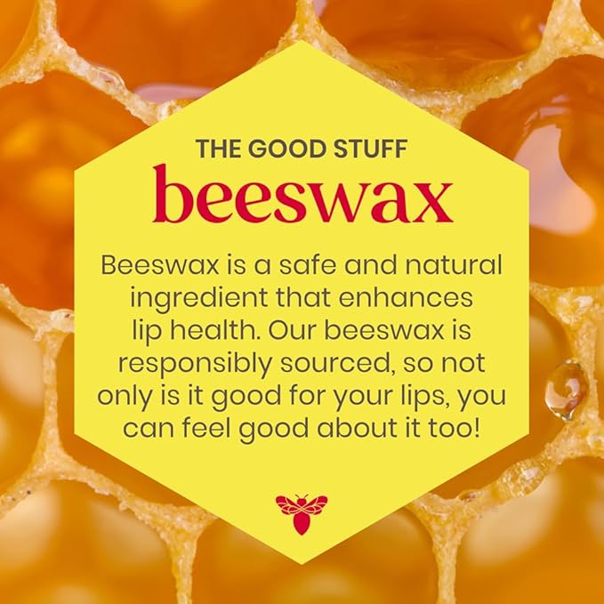 Burt's Bees Mistletoe Kiss Lip Care Gift Set, Mistletoe Kiss Set, Pomegranate, Peony & Hibiscus