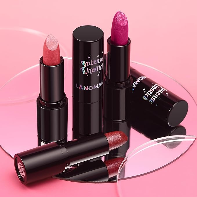 Jolilab Sparkling Lip Gloss Long Lasting Waterproof Moisturizer Lip Balm Glitter Shimmer Metallic Lipstick, Diamond Shiny Lipstick for Women Girls, Non-sticky