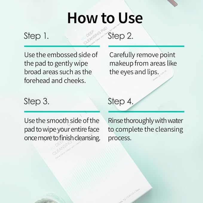 faircell Ultra Soft Cleansing Pads for Face Gentle Exfoliating Dual Texture Cotton Pads for Sensitive Skin with Vitamin C Lotus Extract Daily Makeup Remover Cotton Rounds