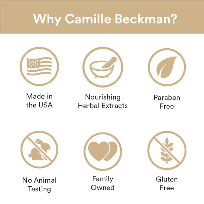 Camille Beckman Glycerine Hand Therapy Cream, Tuscan Honey, 1.35 Ounce