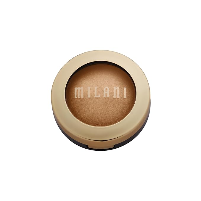 Milani Highlighter Makeup - Baked Contour Powder & Face Highligher, Made in Italy - Bronze Splendore