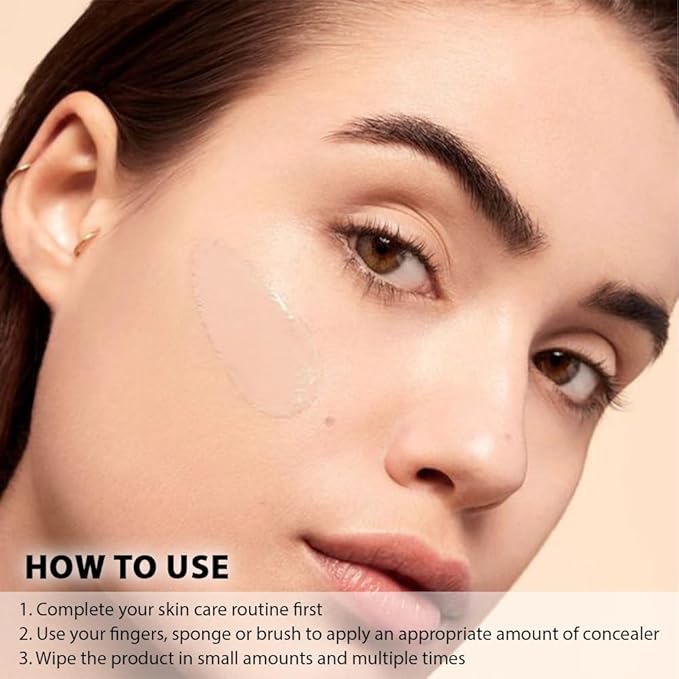 Kaely 2Pcs Under Eye Concealer for Older Women, Color Correcting Full Coverage Concealer for Dark Circles, Puffiness, Redness, Corrector de ojeras, Waterproof Anti Aging, Natural Matte Finish, Medium