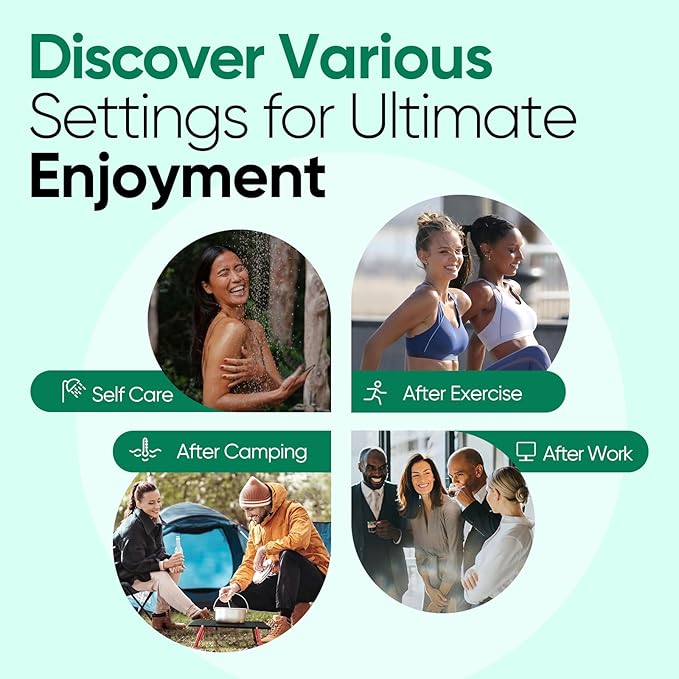 Shower Steamers Aromatherapy - 18 Pack Eucalyptus & Menthol Shower Tablets, Long-Lasting Strong Scent Vapor Bombs with Natural Essential Oil Stress Relief Christmas Gifts for Women and Men