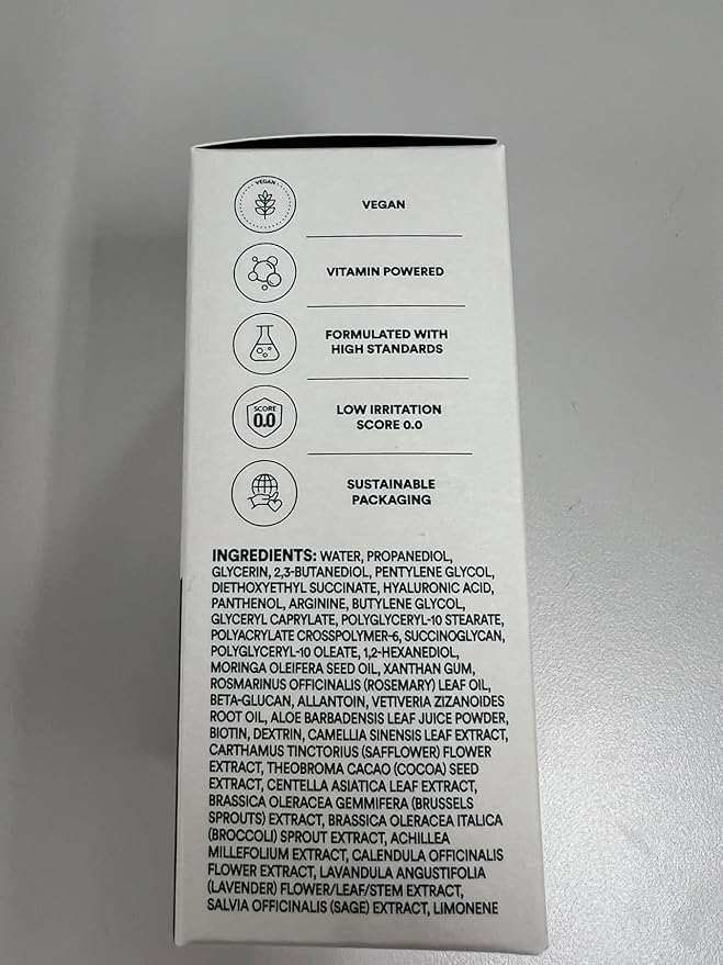 Farm Rx Super Greens Hyalru B5 Hydrating Ampoule Serum (latest version) - Korean Skin Care, Lightweight, All-Day Hydration. Hyaluronic Acid, Panthenol, Vegan (1fl oz)