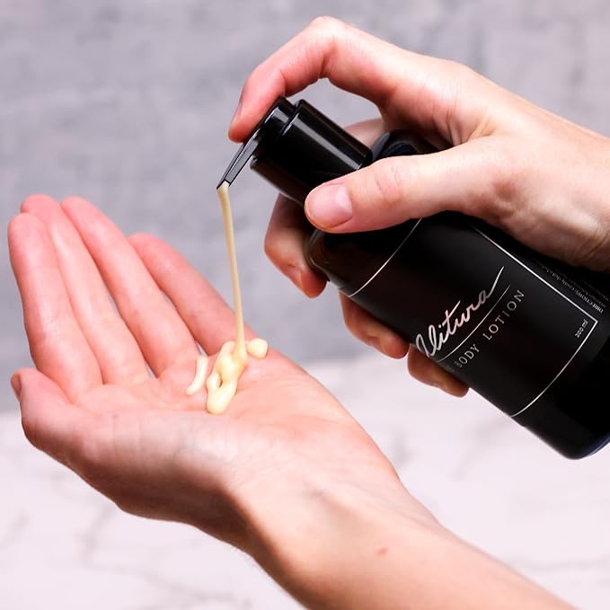 Alitura Naturals Organic Body Lotion 3 PK – Anti-Aging Moisturizer with Olive Oil, Acai Butter & Essential Oils – Hydrating Body Cream for Dry, Sensitive, or Aging Skin – For Men & Women, 200ml