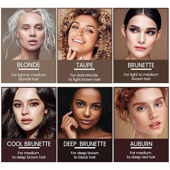 True + Luscious Brow Definer Pencil - Pomade & Powder Combo With Organic Castor Oil - Fills, Shapes Eyebrows - Waterproof - Taupe (Universal)