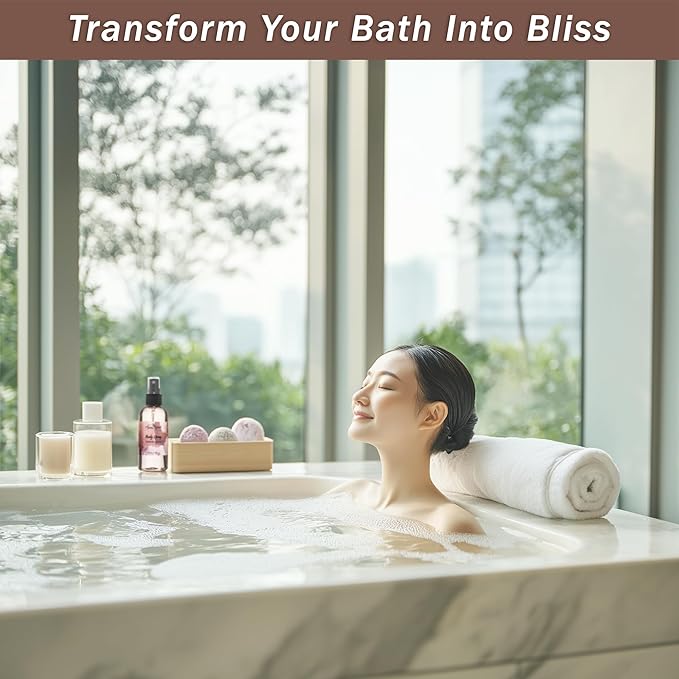 Spa Baskets For Women - Luxury Bath Set With Coconut & Vanilla - Spa Kit Includes Wash, Bubble Bath, Lotion, Bath Salts, Body Scrub, Hand Cream, Shower Puff, Bathbombs, Soap and Towel