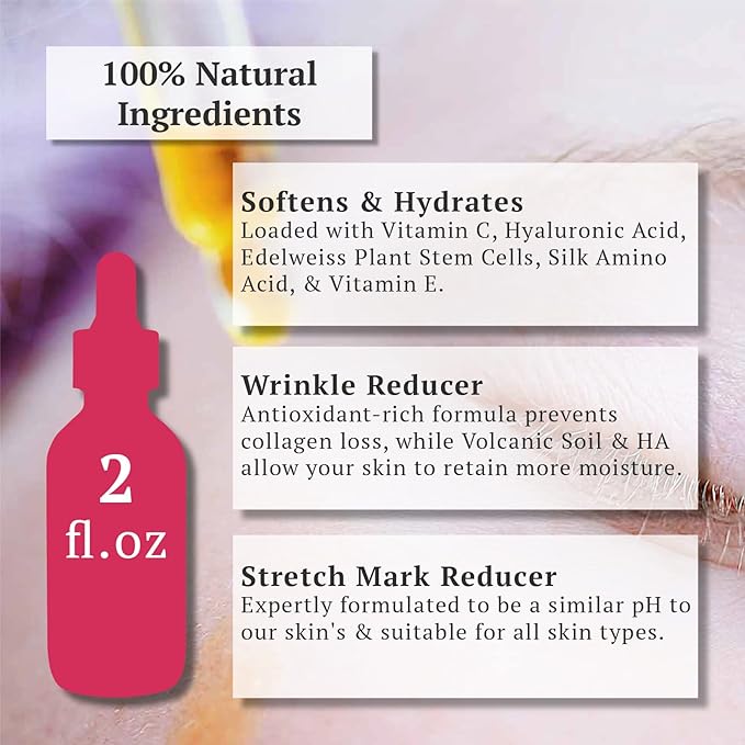 Rosehip Facial Oil Blend, Face Moisturizer with Pure Rosehip, Grapeseed Oil, Apricot Oil, Safflower Oil, Vitamin E for Deep Hydration, Protection and Versatile Anti Aging Skincare, 2 fl.oz | 60 ml