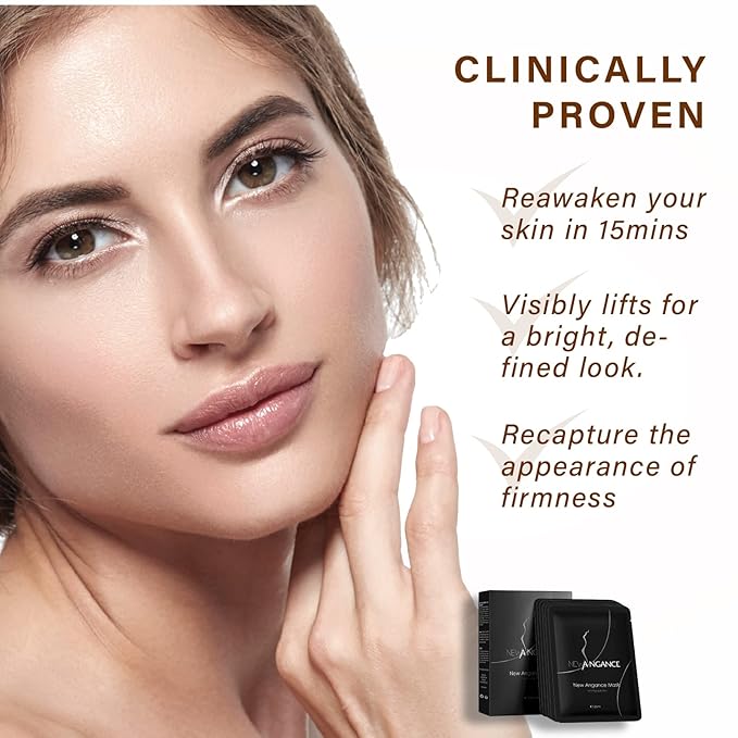 MASK, Revitalizing, Moisturizing, Soothing Skin Texture, 10 Sheets (Anti-aging Mask)