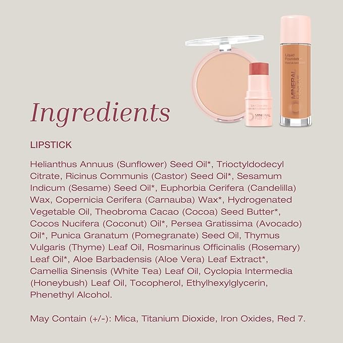 Mineral Fusion Lipstick, Alluring, .137 Ounce