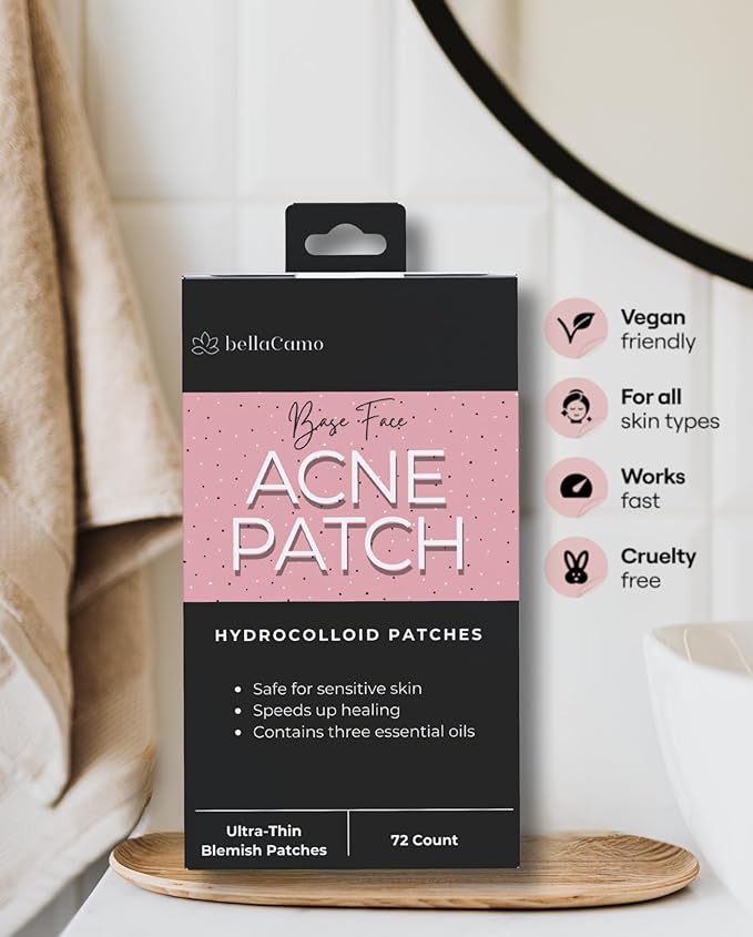 Pimple Patches- Advanced Skincare Treats Acne and Blemishes. Hydrocolloid Spot Treatment with Salicylic Acid & Tea Tree Oil- Acne Patch for Face- 72 ct