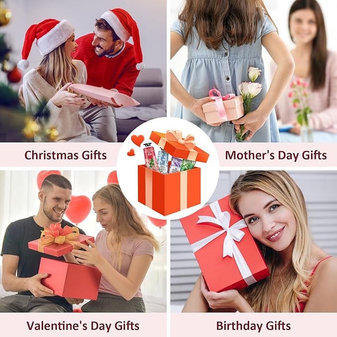 VESPRO 12 Pack Hand Cream Set For Women, Bulk Hand Lotion Travel Size for Dry Cracked Hands, Mini Moisturizing Hand Lotion for Teacher Appreciation Gifts, Thank You Gifts and Bridal Shower Favors