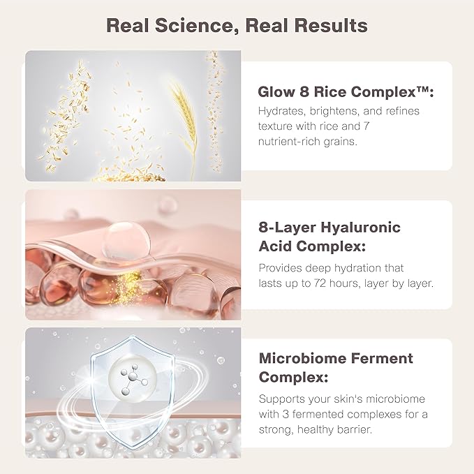 Glow Mini Trio Skin Care Set: Mini Skincare Travel Kit for Women, 10-to-3 Step Korean Skin Care Routine Kit for Glass Skin, Travel Size Skincare, Face Care Kits & Beauty Gift Sets 1.01 fl oz