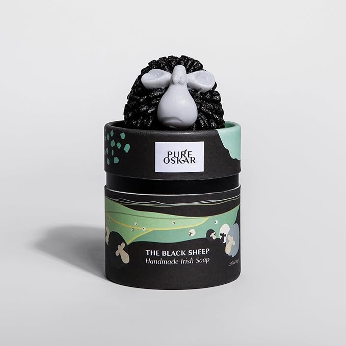 Handmade Soap Irish Natural Moisturizing Ingredients Black Sheep Cute Quirky Fun Irish Box Gift Made in Ireland