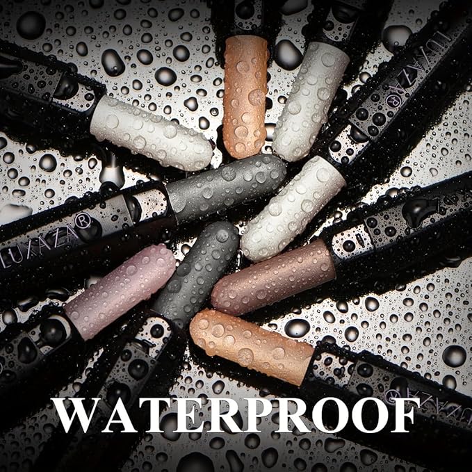 Classic 6PCS Neutral Eyeshadow Stick Makeup Set, Matte Cream Eye Shadow Eyeliner Brightener Pencil Crayon - Dusk Bloom