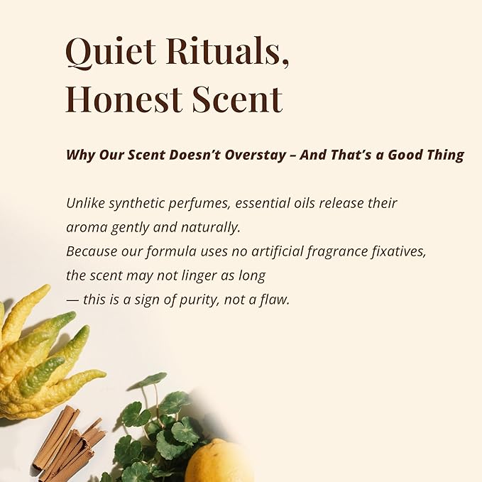 Sandalwood & Bergamot Aromatherapy Oil for Face & Body Massage – Plant-Based Blend for Hydrating & Nourishing Care, Woody-Citrus Aroma for Refreshing and Balancing Self-Care, 1 fl oz / 30 ml