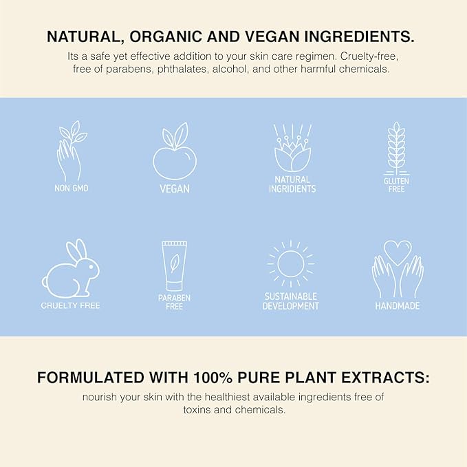 BEAUTE DE PROVENCE Multi-Use Oil for Face, Body and Hair - Forget Me Not - Organic Blend of Apricot, Vitamin E and Sweet Almond Oil Moisturizer for Dry Skin, Scalp and Nails - 4 Fl Oz