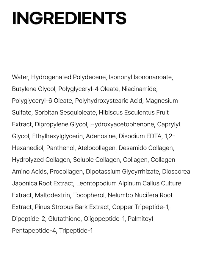 Mucin Collagen Voluming Ampoule Moisturizer Face Cream (Dual Collagen + Mucin Care) – Deep Hydrating Facial Skin Care for Women, 4ml x 5