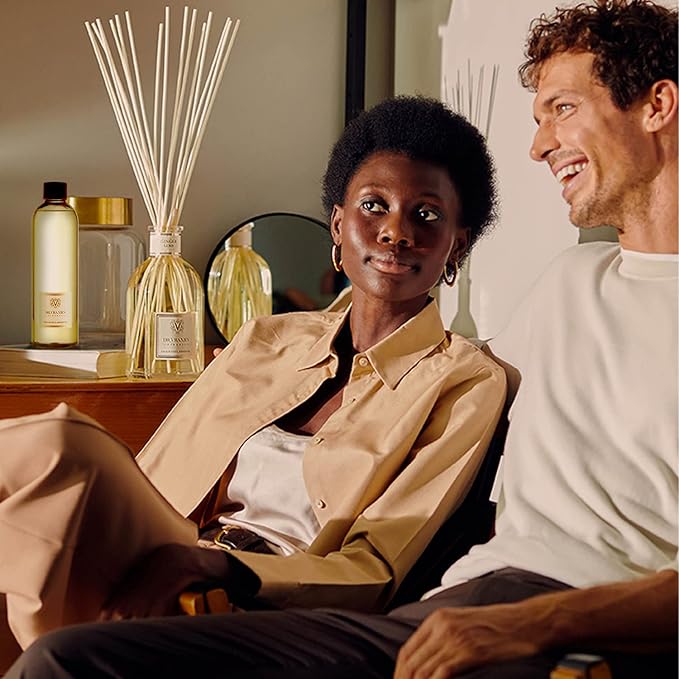 Dr. Vranjes - Ginger Lime 500 ml Refill + Double Pack of White Sticks (3 Pieces Bundle)- Luxury Home Fragrance, Made in Italy, Main Scent: Fruity, Olfactory Pyramid: Lime, Ginger, White Pepper