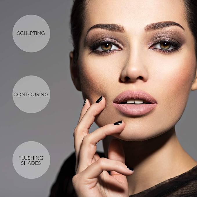 Bellaterra Cosmetics Mineral Loose Blush - Contouring, Long Lasting, Illuminating in 5 Shades for All Skin Types. (Unadulterated Life, 9g)