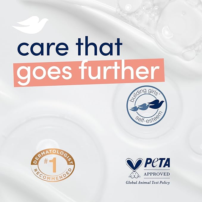 Dove Beauty Bar Soap Rebalancing White Peach & Rice Milk 6 Count for a Nourished and Moisturized Skin, with ¼ Moisturizing Cream Plant-Based Formula, 3.75 oz