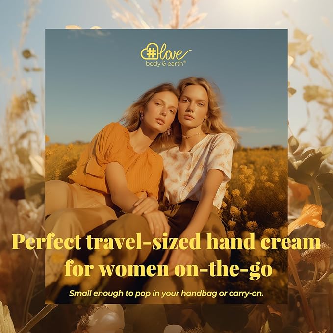 Hand Cream Gift Set - Hand Cream for Women, Hand Lotion Set for Dry Cracked Hands, Holiday Gift for Mother's Day Valentine's Day Christmas, Travel Size Hand Lotion for Women. 6 x 1.0 oz/30ml