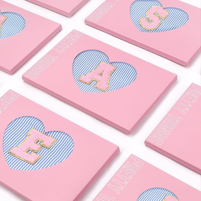 mibasies 2 PCS Initial Makeup Bags for Women: - Birthday Gifts for Teen Girls 11 12 13 14 15 16 Years Old - Preppy Trendy Stuff - Cosmetic Bag for Travel Toiletry - Blue S