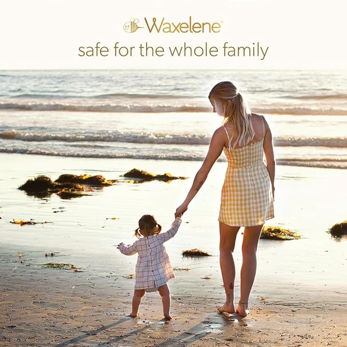 Waxelene Lavender Aerated Lip Balm Tin 4 Piece, Best Lip Balm Ever Organic Calming Multipurpose Ointment Baby Eczema Dry Skin Face Moisturizer