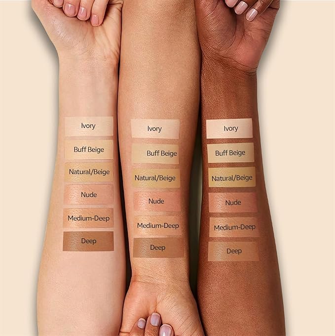 Mushroom Head Air Cushion CC Cream - Moisturizing & Oil Control BB Cream Foundation Create Long-Lasting, Waterproof Makeup Base Primer, Concealer Full Coverage for All Skin Types (Natural)