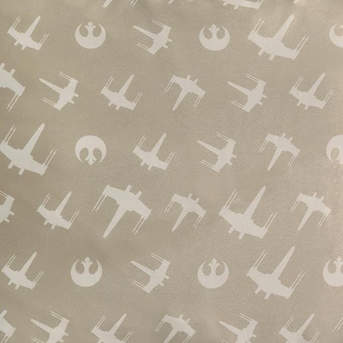 Kitsch x Star Wars Rebel Alliance Satin Pillowcase | Satin Pillowcase with Zipper, Better Than Silk Pillowcase | Frizz-Reducing Pillow Case for Hair & Skin Care, Cooling & Breathable - Standard