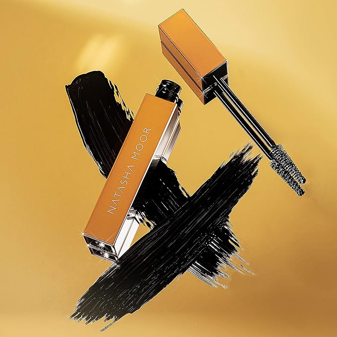 "Moor Power" Black Mascara - Luxurious Volumizing, Lengthening, & Darkening Formula - Waterproof & Smudge-Proof - Eye Makeup Mascara - Cruelty-Free Clean Beauty for Long-Lasting Results