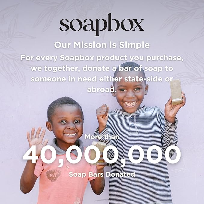 Soapbox Winter Hand Soaps, Spiced Vanilla & Frosted Pomegranate Liquid Hand Soap, Moisturizing Soap, Shea Butter & Aloe, Pack of 4, 12oz