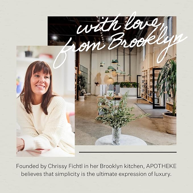 Apotheke Scented Hand & Body Lotion, White Vetiver - 10 Fl Oz Nourishing Body Moisturizer Cream for Dry Skin - Gentle Daily Skincare for Men & Women with Natural Ingredients, All Skin Types