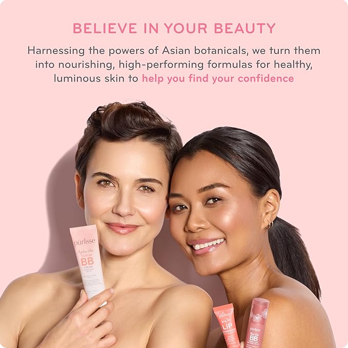 pürlisse AHA & PHA Flash Facial Exfoliant - Gentle Brightening Mask to Help Gently Refine Texture, Clear Pores & Even Skin Tone - Enriched with Fruit Enzymes to Support Skin Barrier (1.7 oz)