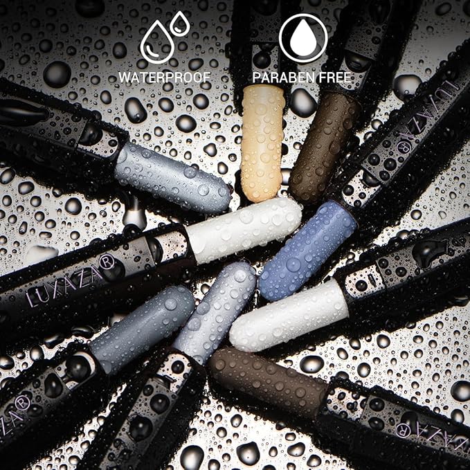 Blue Eyeshadow Stick 6PCS Set, Metallic Shimmer Matte Cream Eye Shadow Palette Eyeliner Brightener Pencil Crayon, Halloween Makeup - Mermaidcore