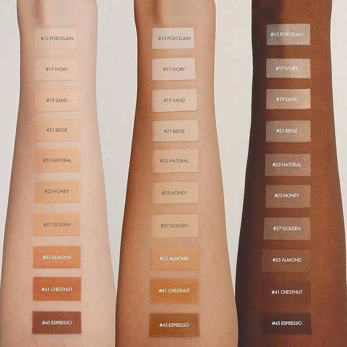 Easydew Mela B Toning Ampoule Cushion Refill - 3-in-1 Age-Defying Sun Shield Full Coverage Cushion Foundation with Niacinamide & Hyaluron-Vital C - Face Makeup Korean Skin Care 0.45 oz (#21 Beige)