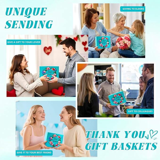 Self Care Gifts for Women, Get Well Soon Gift Baskets, Thinking of You Gifts Relaxing Spa Self Care Gift, Birthday Gifts for Women Mom Wife Her Friend Sister Grandma